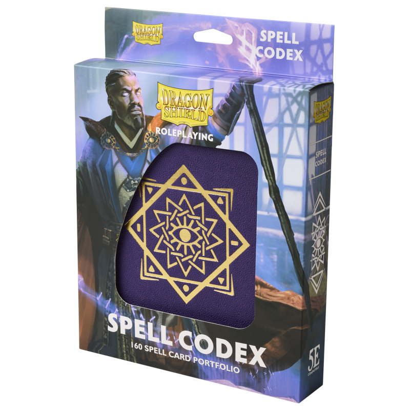 Dragon Shield Spell Codex Arcane Purple Sorcerer A Fistful Of Dice 