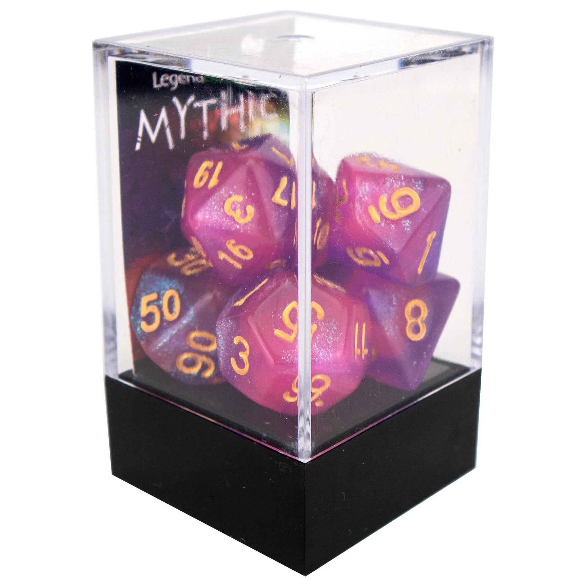 Poly Dice Set - Mythic - Briar Rose, Boxed