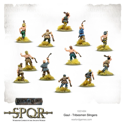 Gaul - Tribesmen Slingers: SPQR