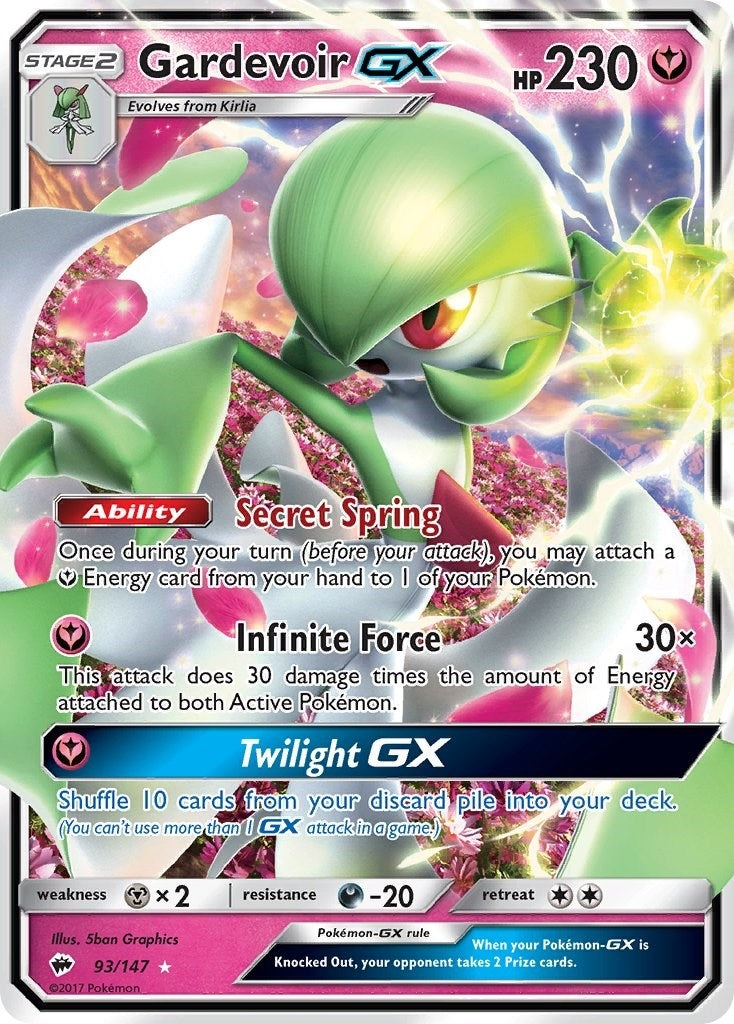 Gardevoir GX (93) [SM - Burning Shadows]