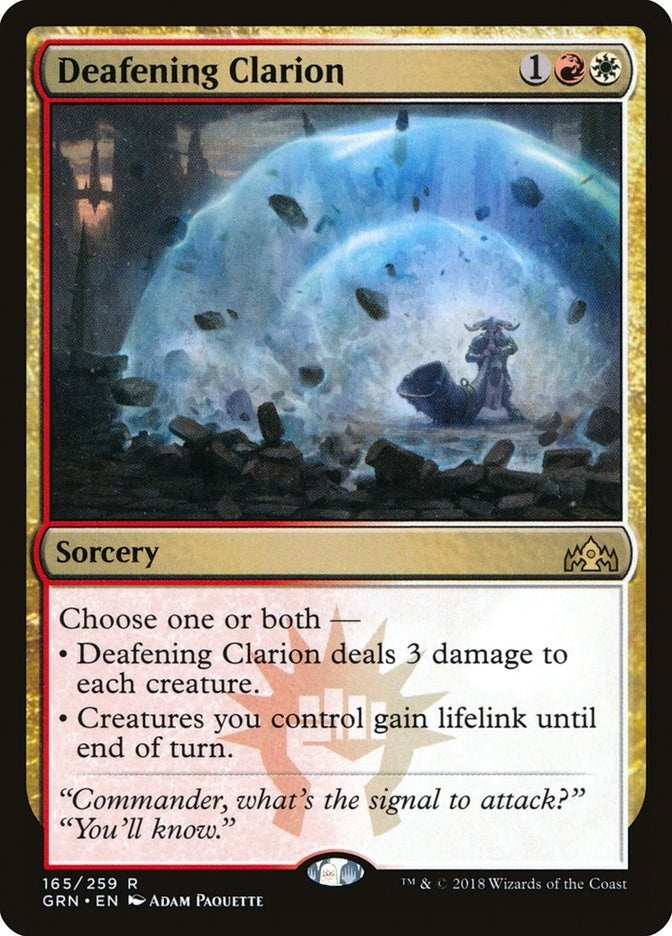 Deafening Clarion (165) [Guilds of Ravnica]