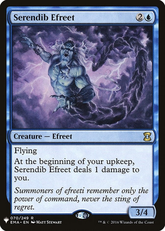 Serendib Efreet (70) [The List Reprints]