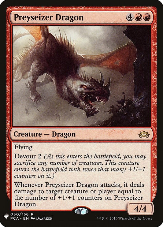 Preyseizer Dragon (50) [The List Reprints]