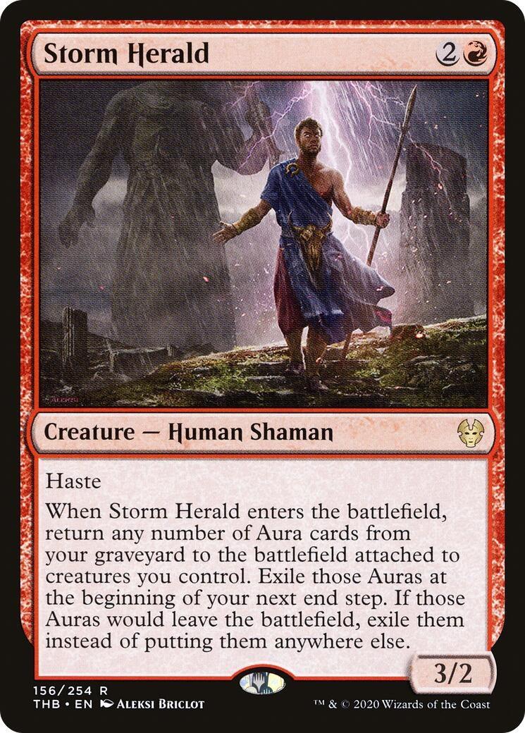 Storm Herald (156) [Theros Beyond Death]