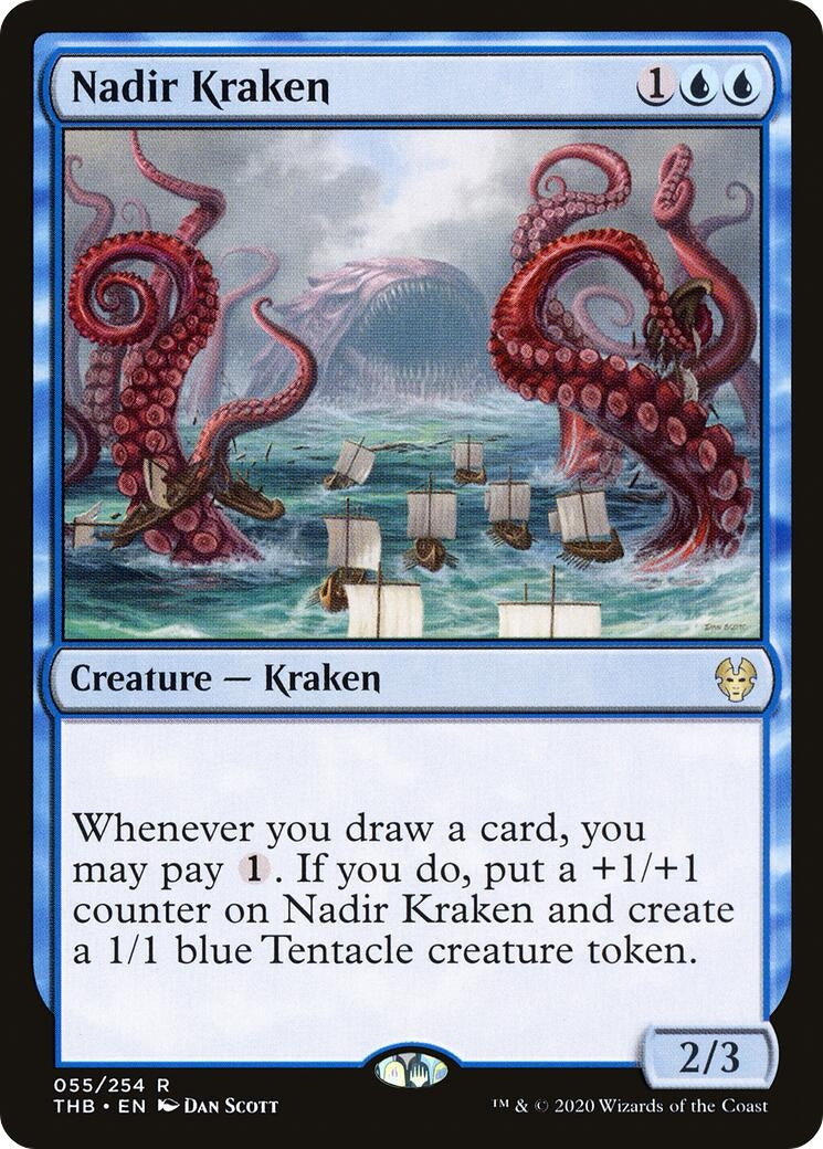 Nadir Kraken (55) [Theros Beyond Death]