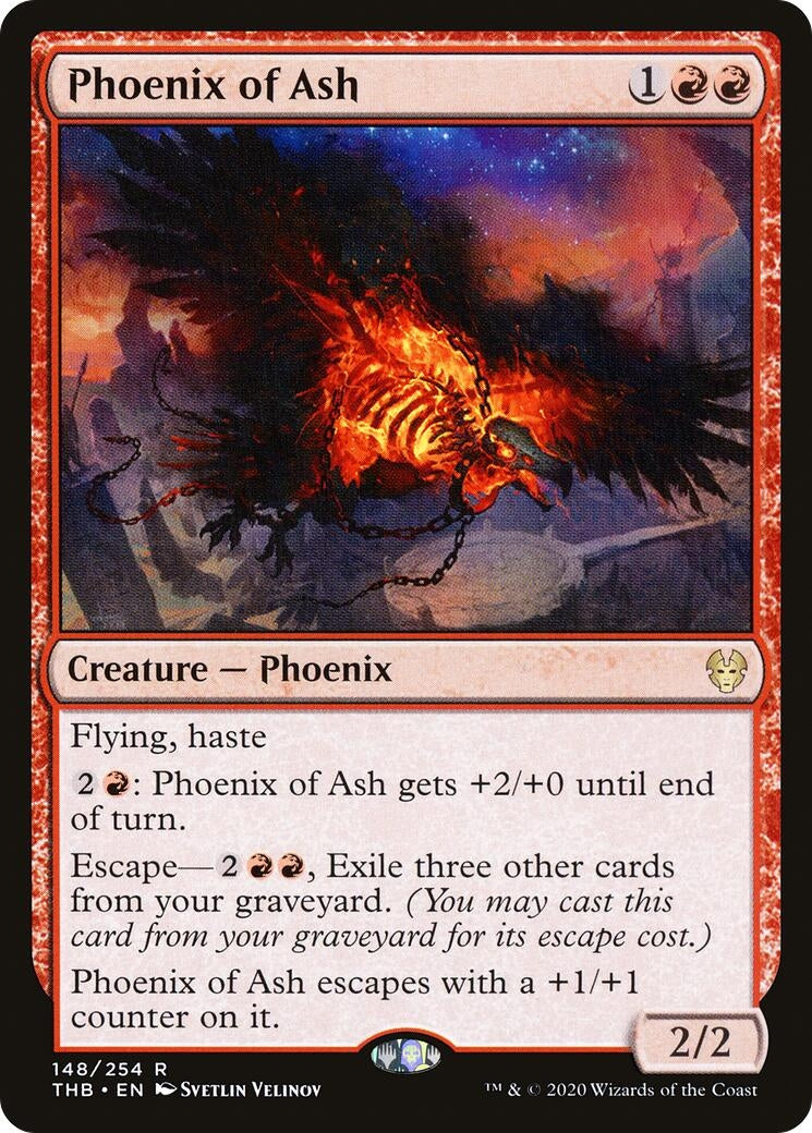 Phoenix of Ash (148) [Theros Beyond Death]