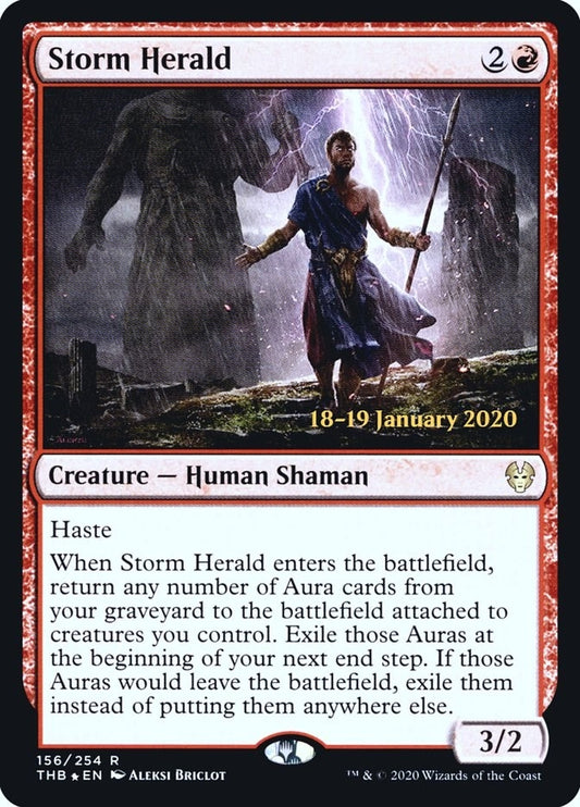 Storm Herald (156) [Prerelease Cards]