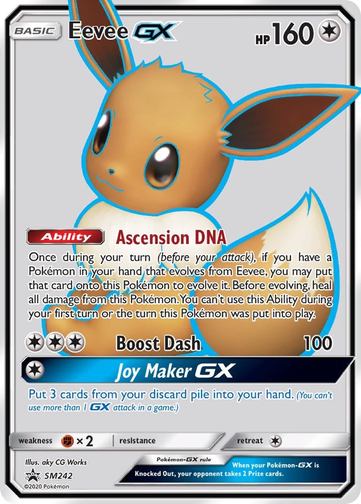 Eevee GX - SM242 (242) [SM Promos]