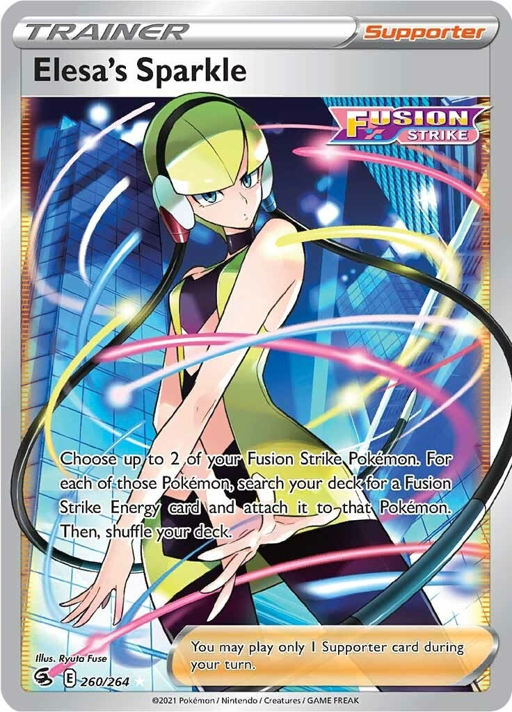 Elesa's Sparkle (Full Art) (260/264) [SWSH08: Fusion Strike]