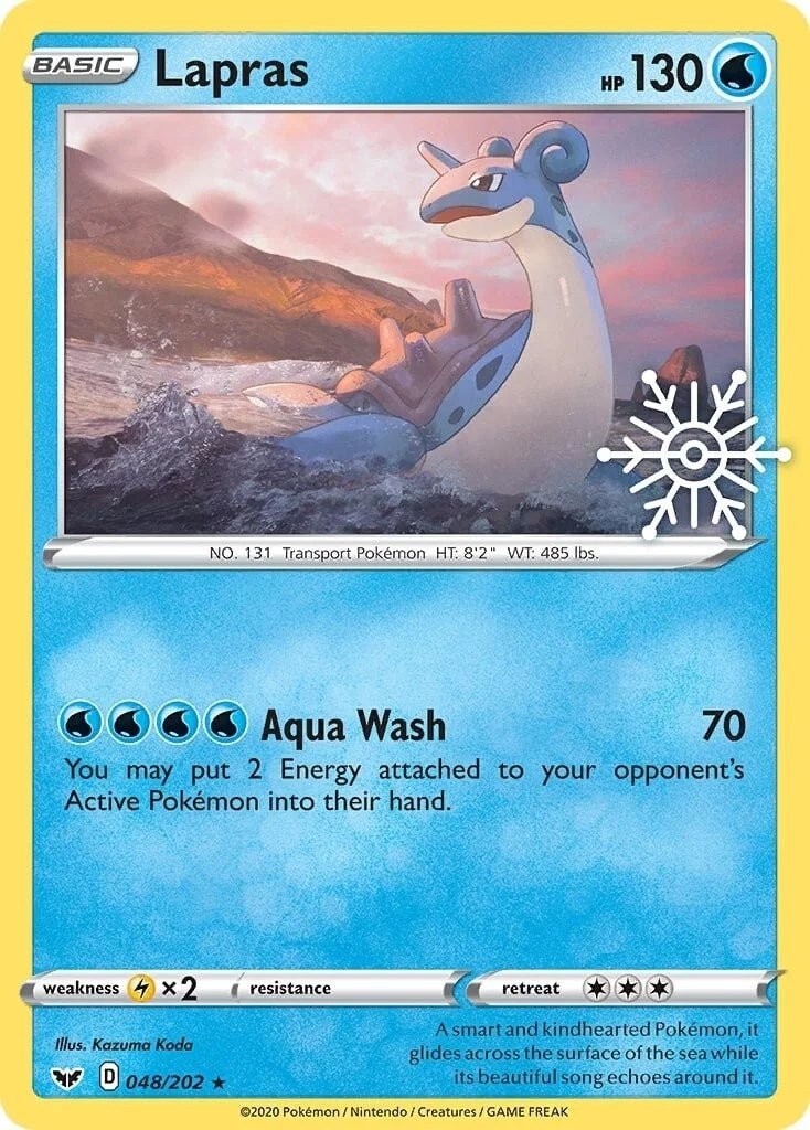 Lapras - 048/202 (Holiday Calendar) (048/202) [Miscellaneous Cards & Products]