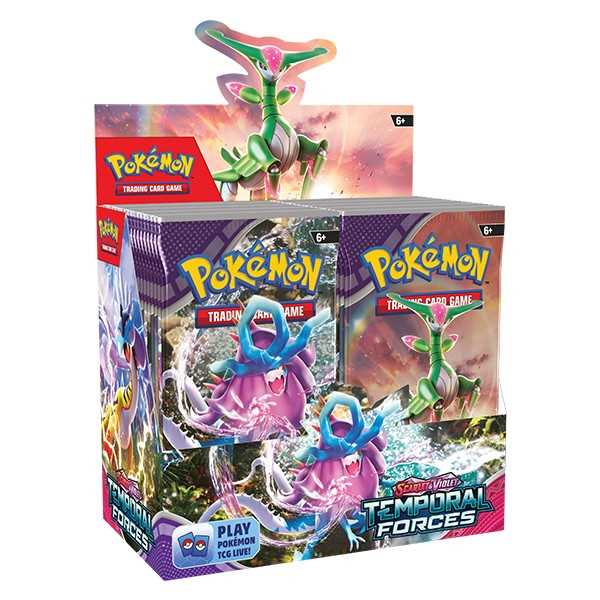 Temporal Forces Booster Box: Pokemon TCG Scarlet & Violet 5