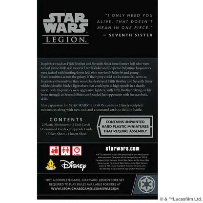 Fifth Brother and Seventh Sister Operative Expansion: Star Wars Legion