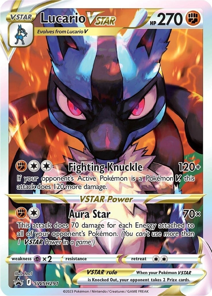 Lucario VSTAR - SWSH291 (SWSH291) [SWSH: Sword & Shield Promo Cards]