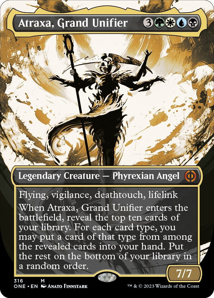 Atraxa, Grand Unifier (Showcase) (316) [Phyrexia: All Will Be One]