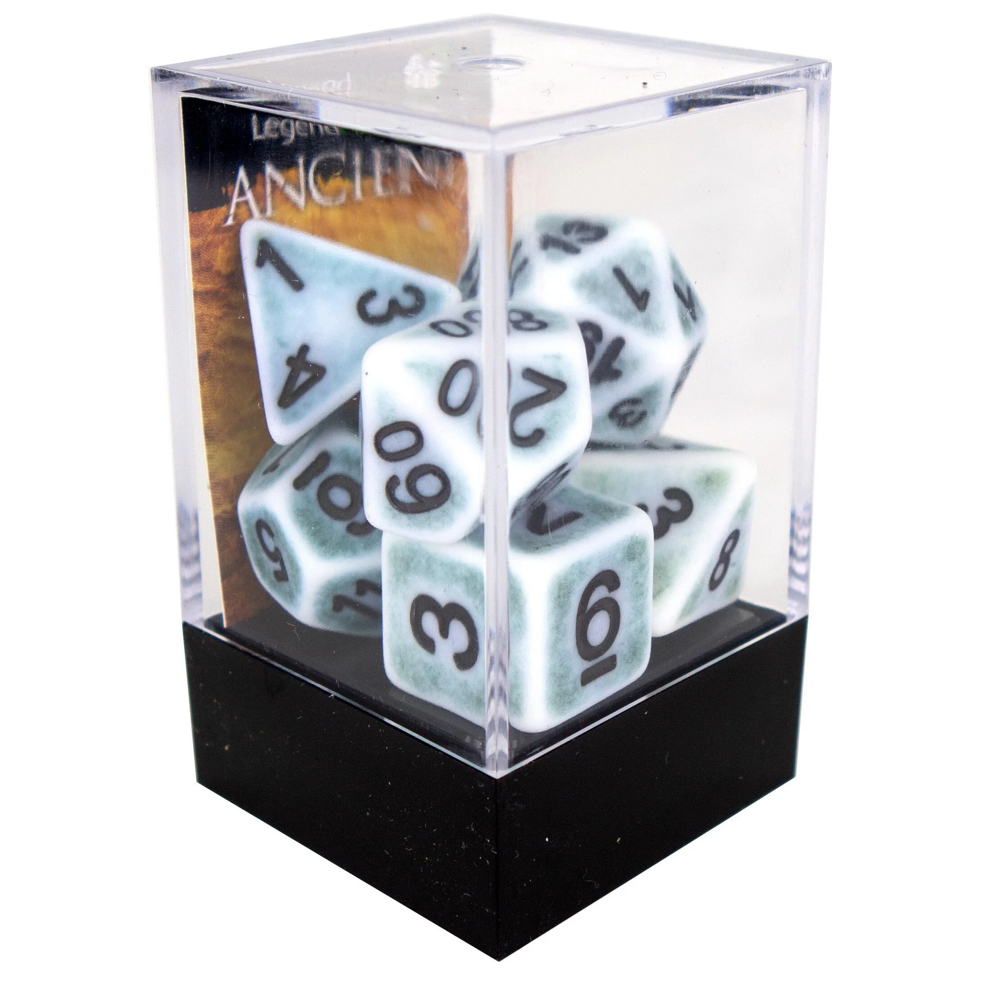 Poly Dice Set - Ancient - Pine, Boxed