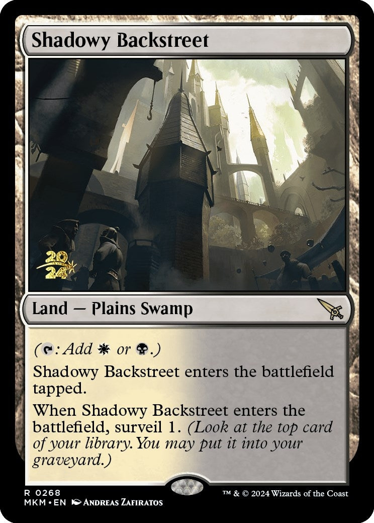 Shadowy Backstreet (268) [Prerelease Cards]