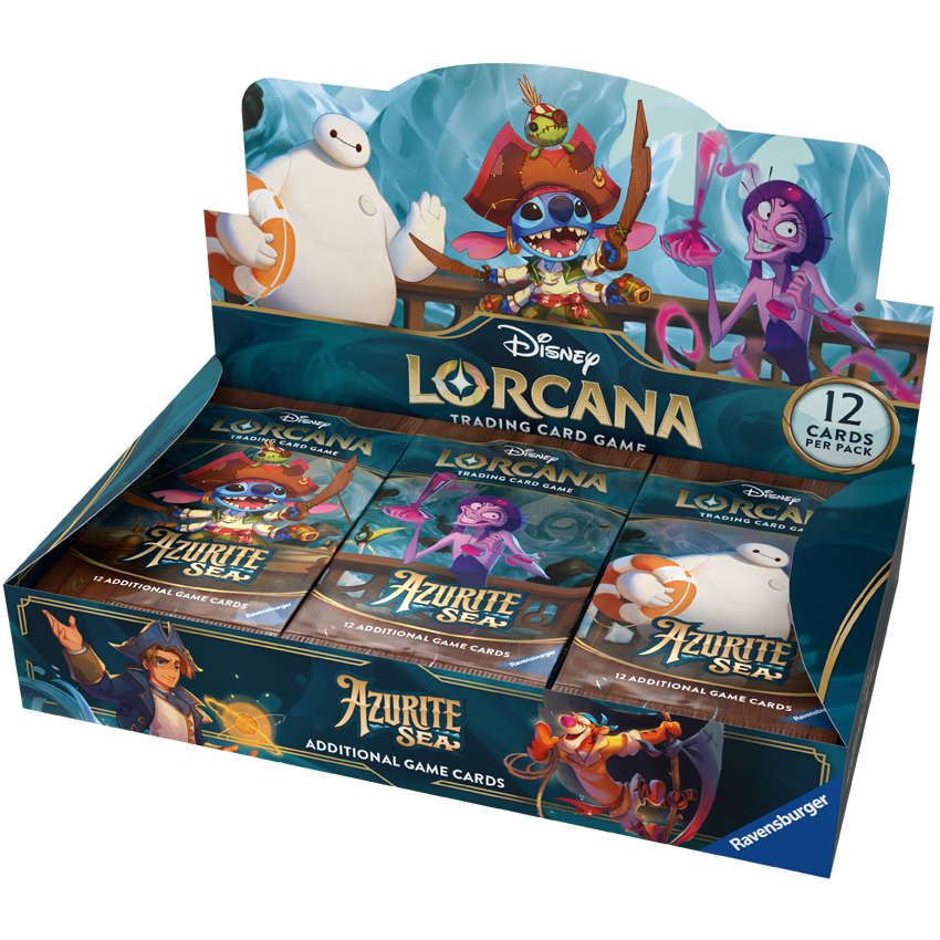 Azurite Sea Booster Box: Disney Lorcana