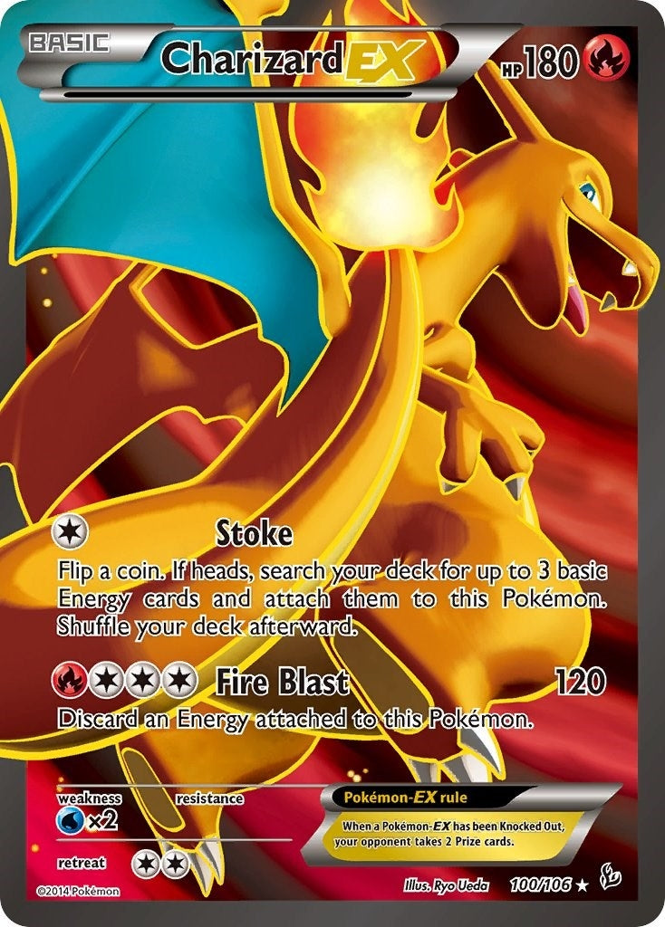 Charizard EX (100 Full Art) (100) [XY - Flashfire]