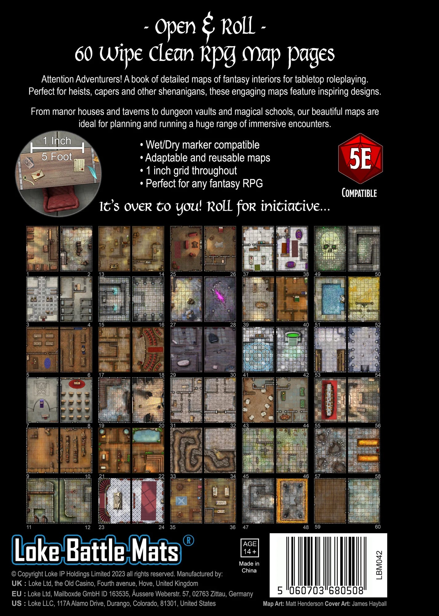 Big Book of Battlemats - Room, Vaults & Chambers