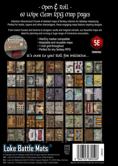 Big Book of Battlemats - Room, Vaults & Chambers