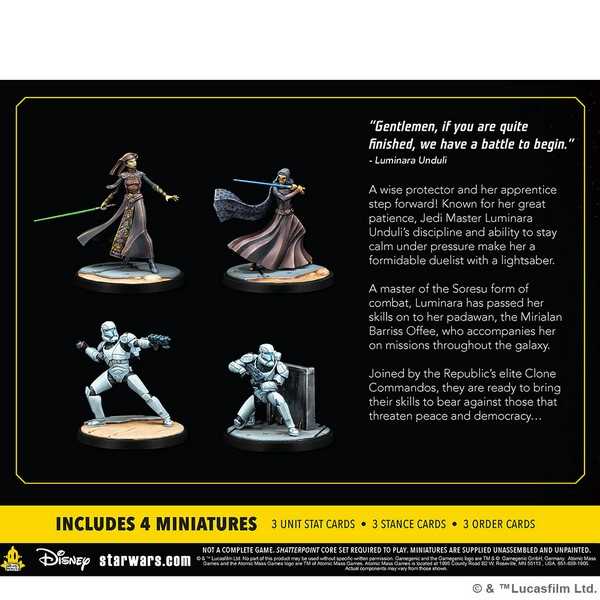 Plans and Preparation (General Luminara Unduli Squad Pack): Star Wars Shatterpoint