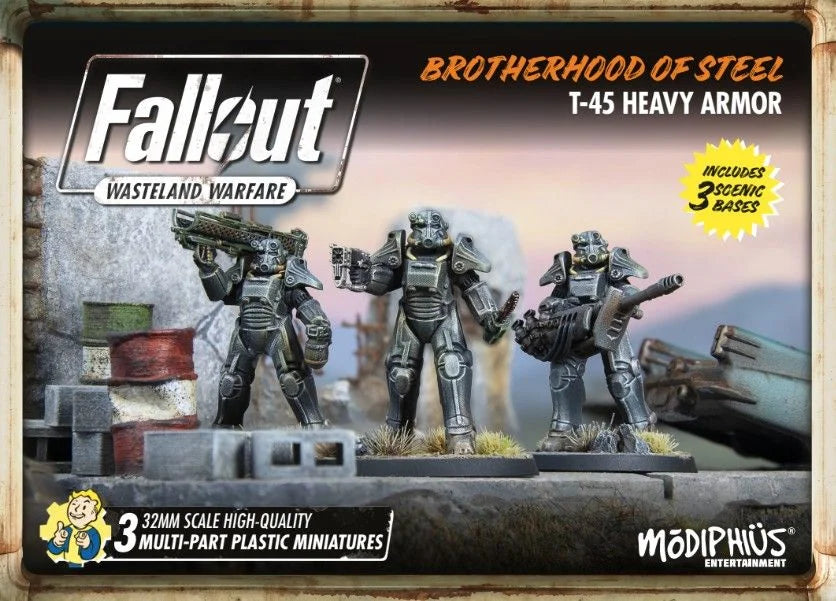 Fallout: Wasteland Warfare - Brother of Steel: Heavy Armour (T45)