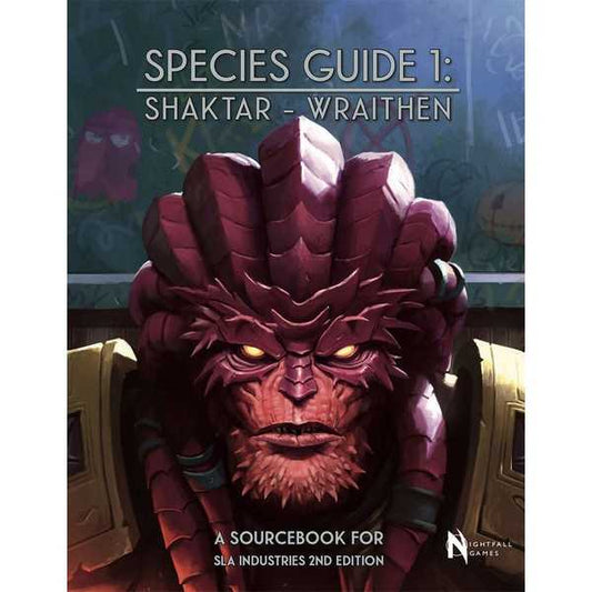 Shaktar/Wrathen Character Book: SLA Industries 2nd Edition