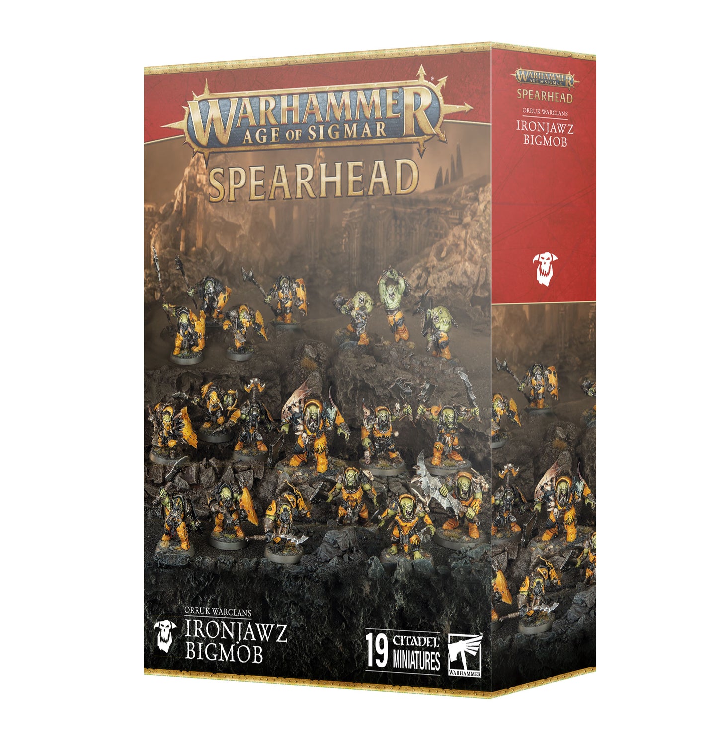 Spearhead:Orruk Warclans Ironjawz Bigmob