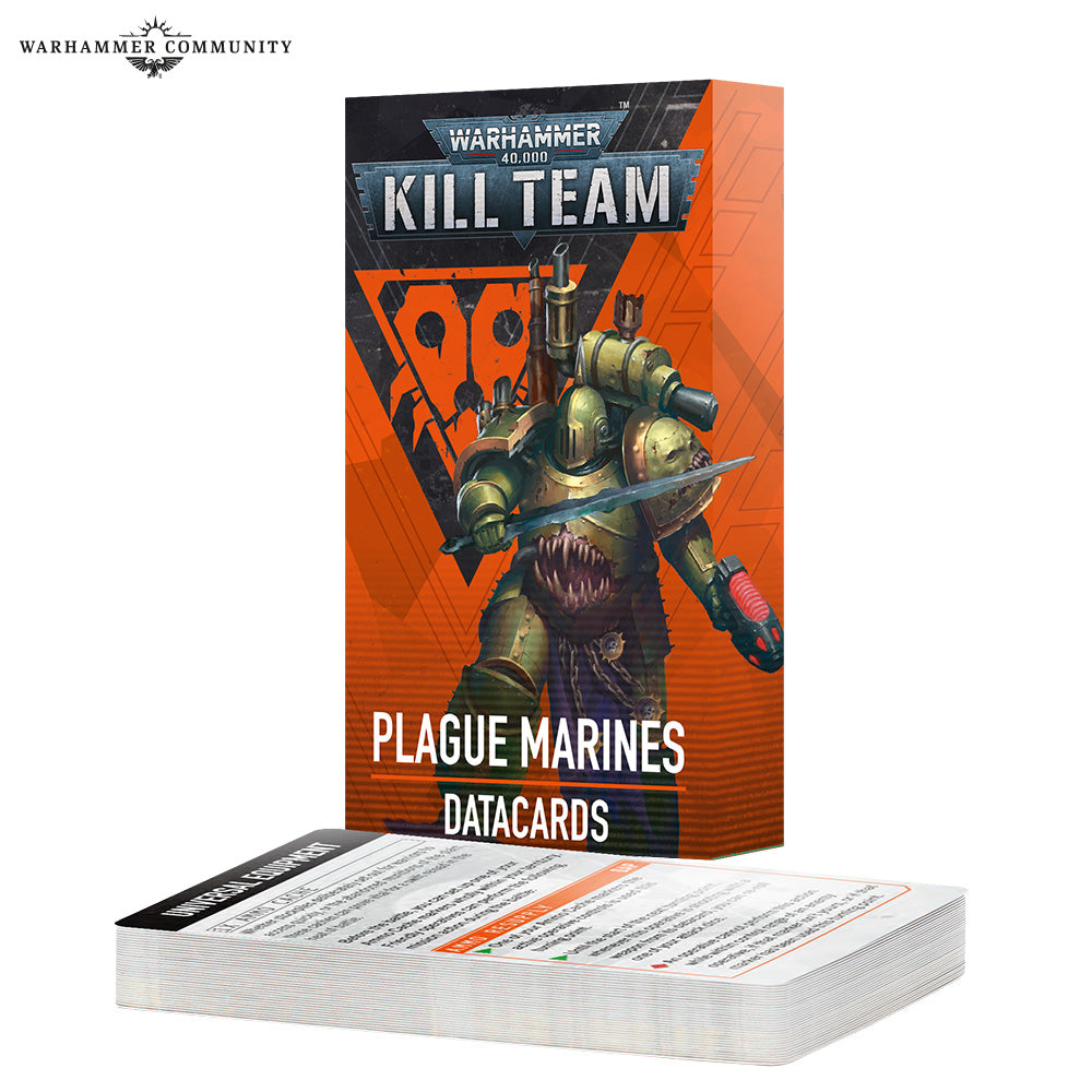 Kill Team Datacards: Plague Marines