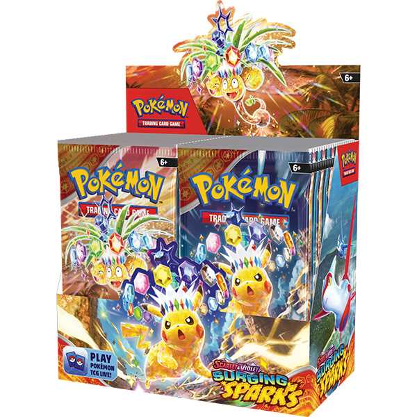 Surging Sparks Booster Box - Scarlet & Violet 8: Pokemon TCG