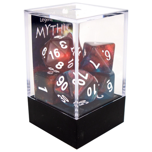 Poly Dice Set - Mythic - DragonScale, Boxed