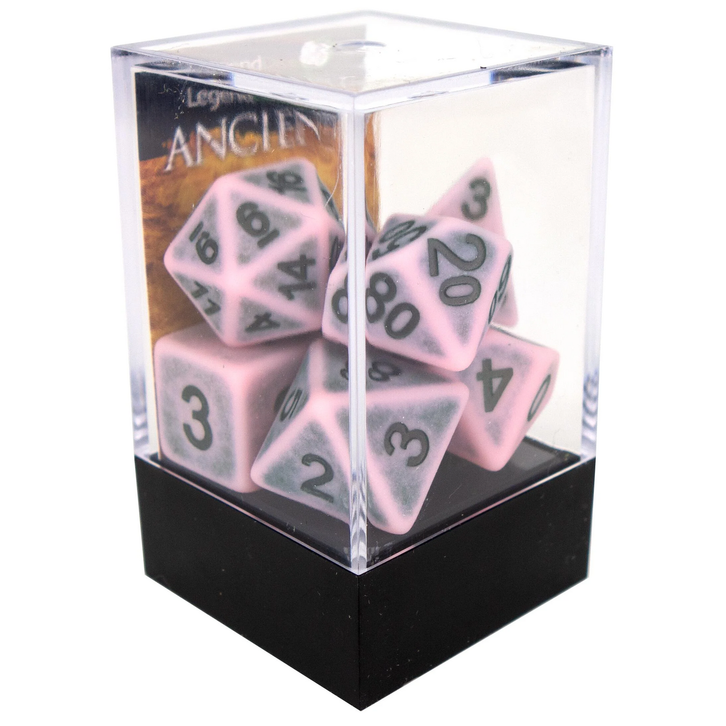 Poly Dice Set - Ancient - Single Notes, Boxed