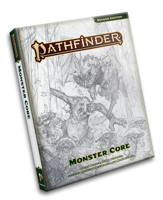 Monster Core Sketch Cover Edition: Pathfinder RPG