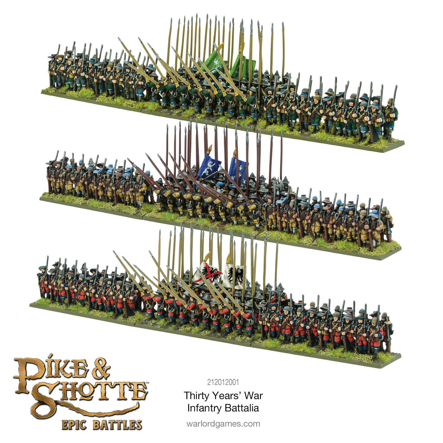 Pike & Shotte Epic Battes - Thirty Years' War Infantry Battalia