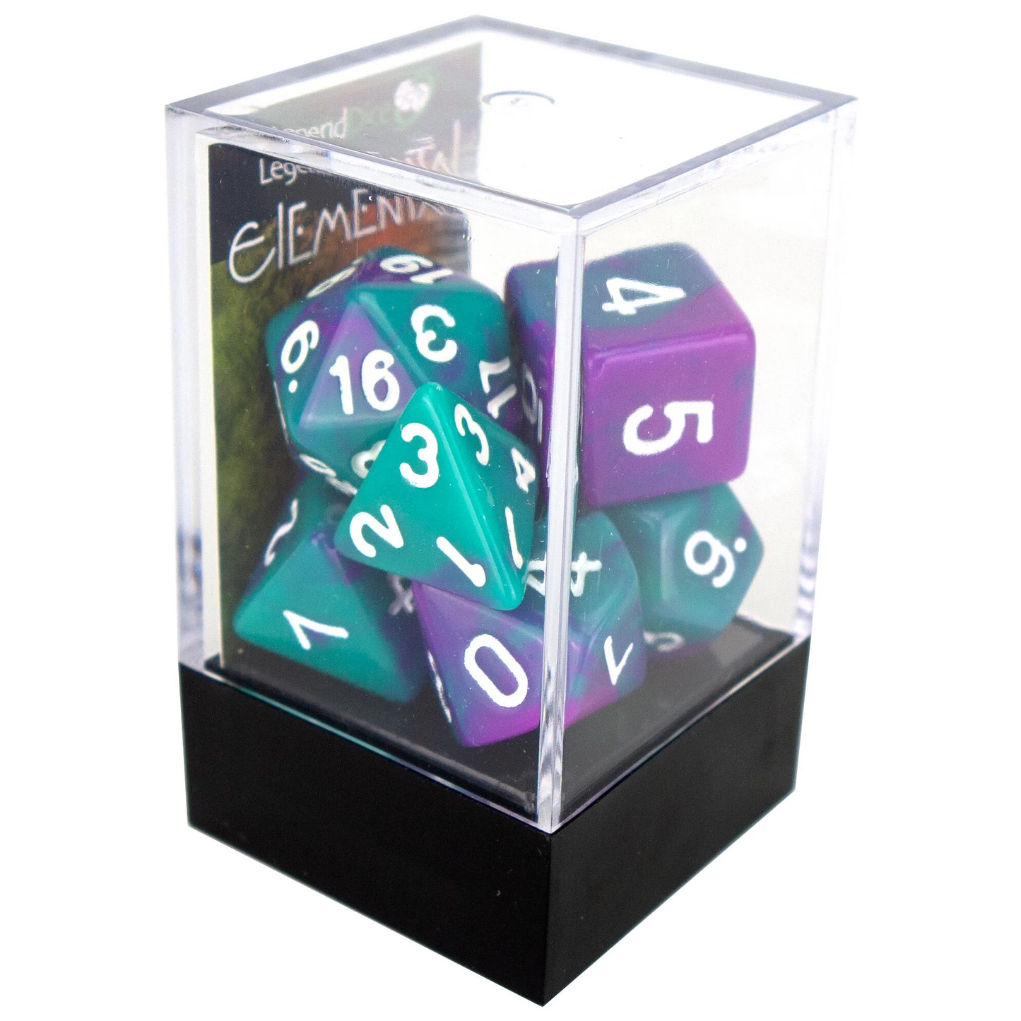 Poly Dice Set - Elemental - Joker, Boxed