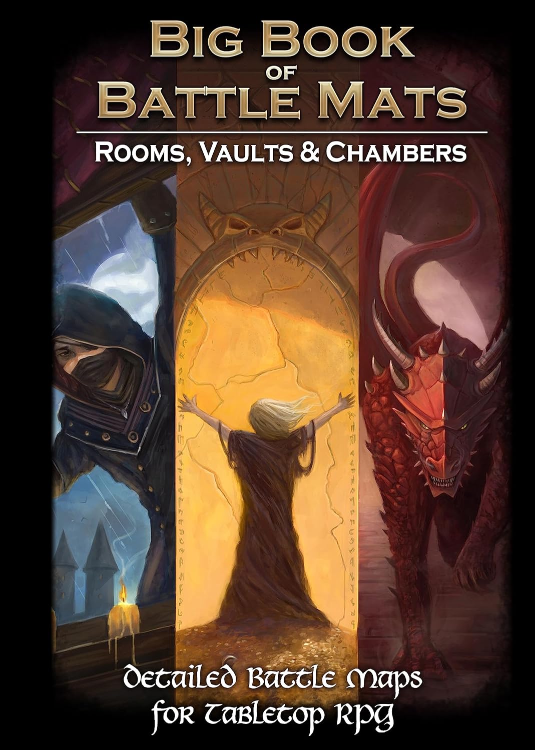 Big Book of Battle Mats - Rooms Vaults And Chambers