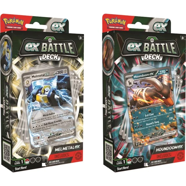 Pokemon TCG: Melmetal and Houndoom ex Battle Decks