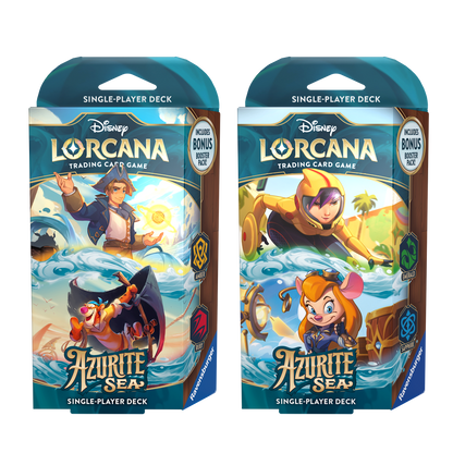 Azurite Sea Starter Deck: Disney Lorcana