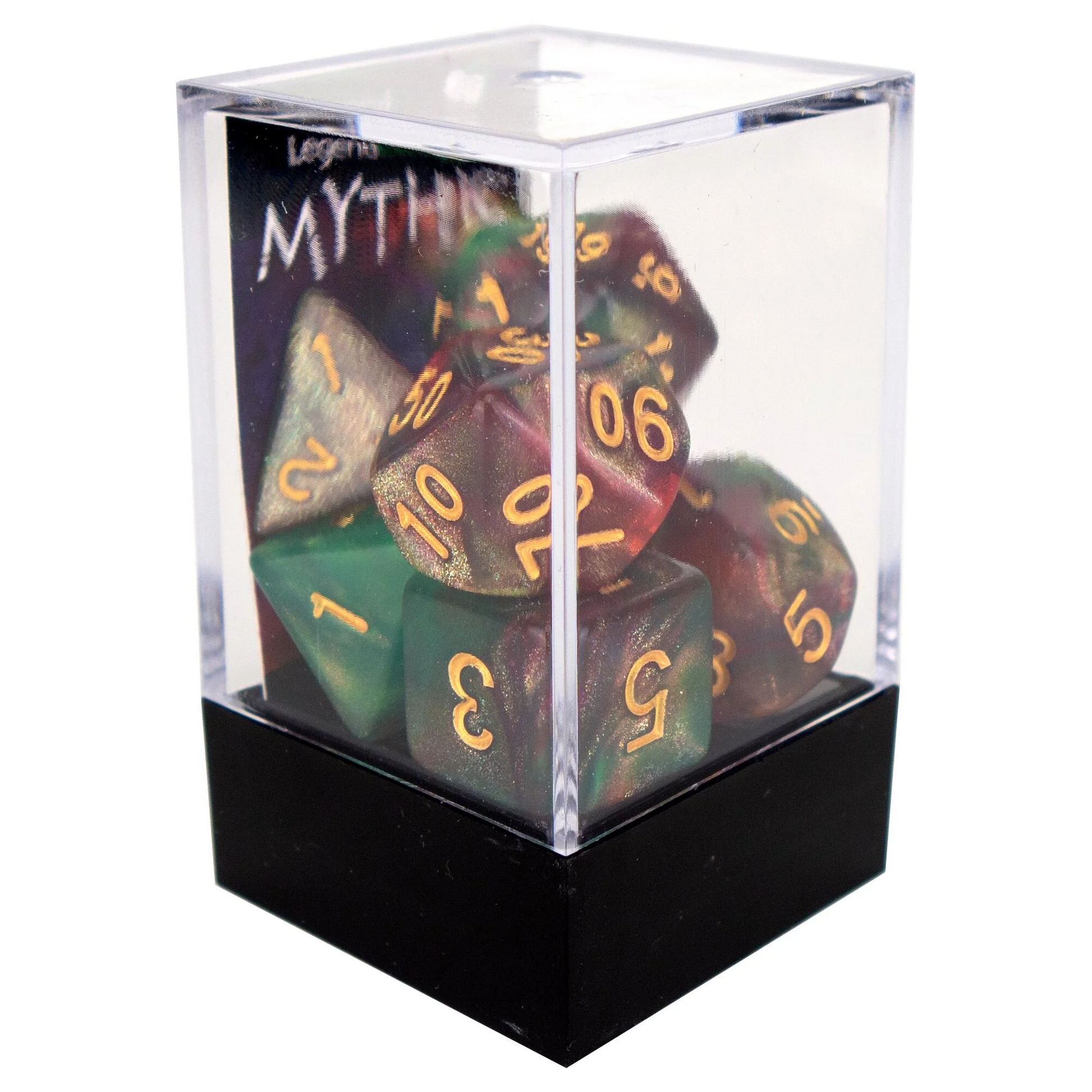 Poly Dice Set - Mythic - Elf Dream, Boxed