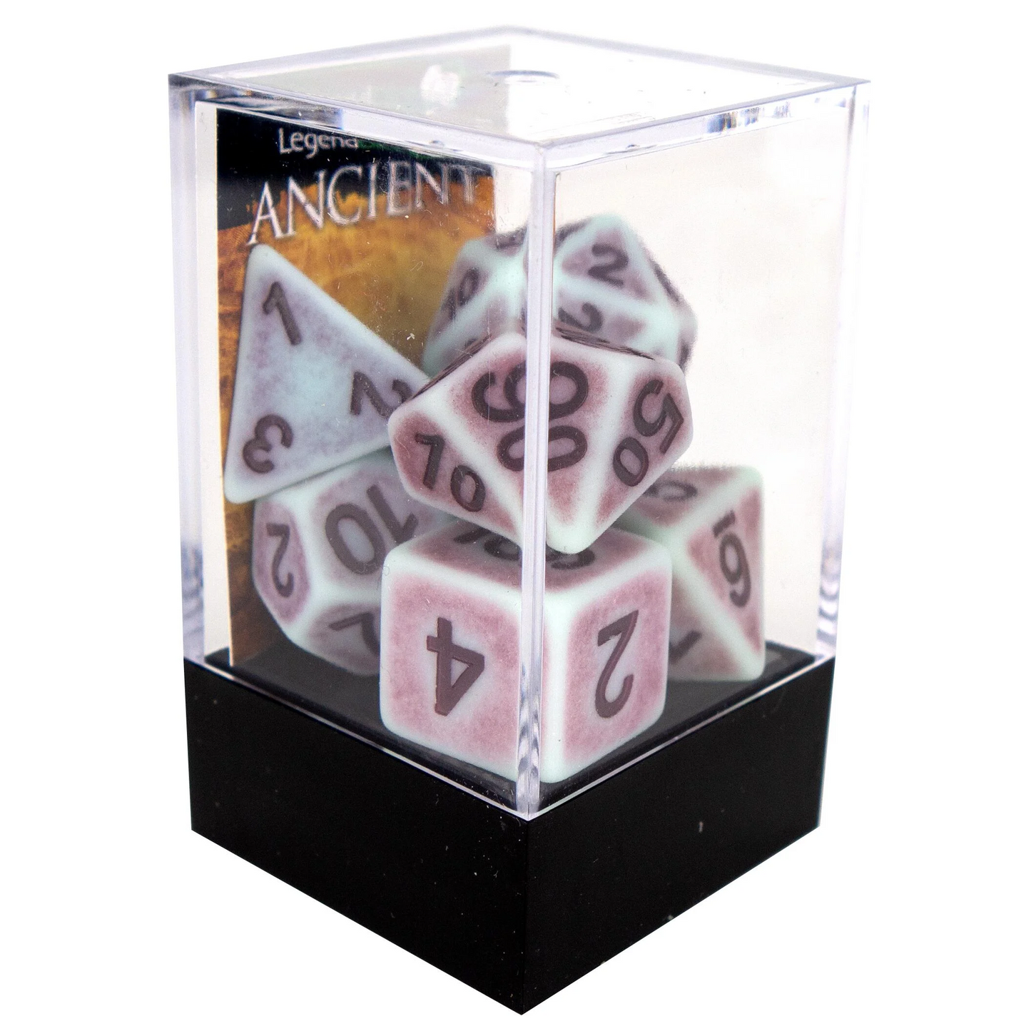 Poly Dice Set - Ancient - Grape, Boxed