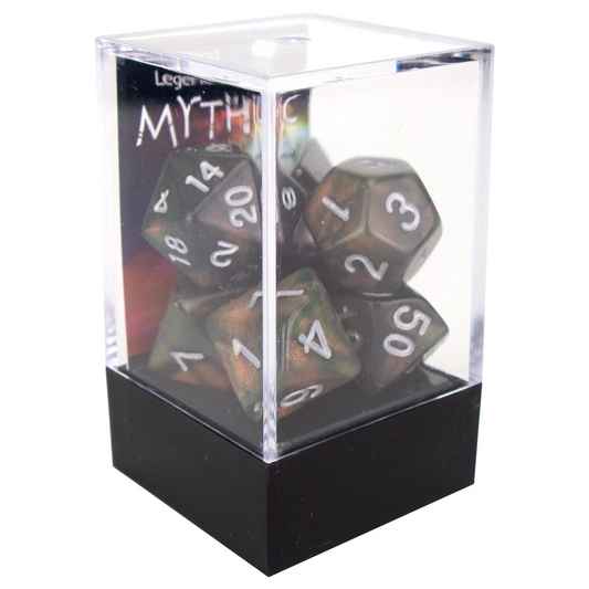 Poly Dice Set - Mythic - Night Wish, Boxed