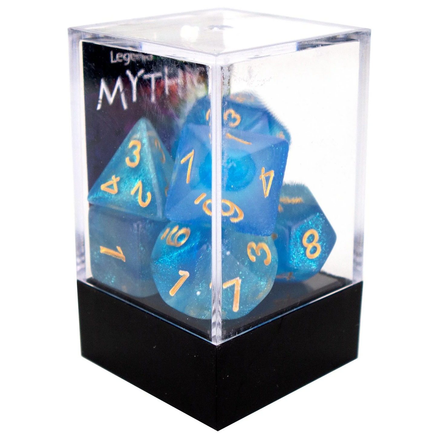 Poly Dice Set - Mythic - Mermaids Crown, Boxed