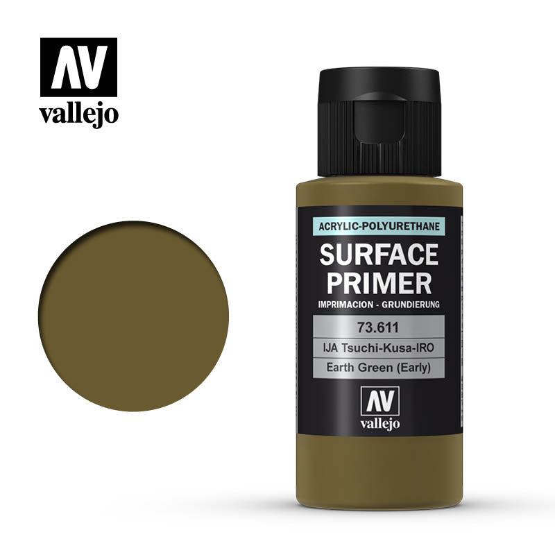 Earth Green Early: Surface Primer - Acrylic Polyurethane