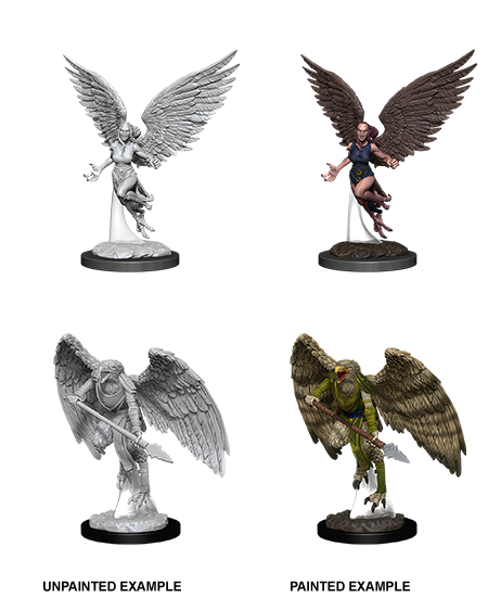 Harpy & Arakocra: Nolzur's Marvelous Unpainted Miniatures