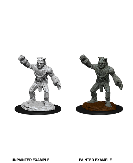 Stone Golem: Nolzur's Marvelous Unpainted Miniatures