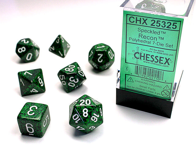 Recon - Speckled Polyhedral 7-Die Set