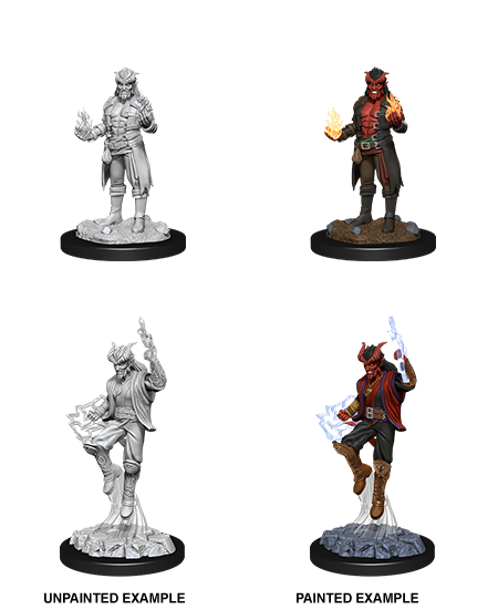 Male Tiefling Sorcerer: Nolzur's Marvelous Unpainted Miniatures