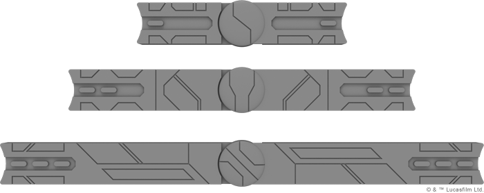 Star Wars Legion Movement Tools and Range Ruler Pack