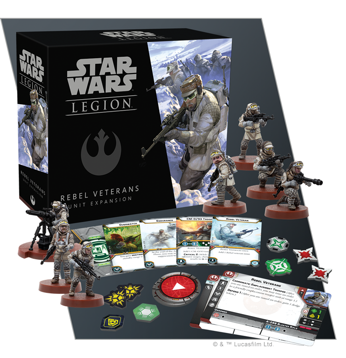 Rebel Veterans Unit Expansion: Star Wars Legion