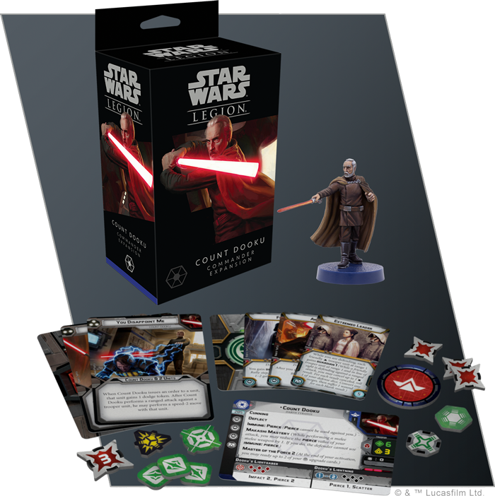 Count Dooku Commander Expansion: Star Wars Legion